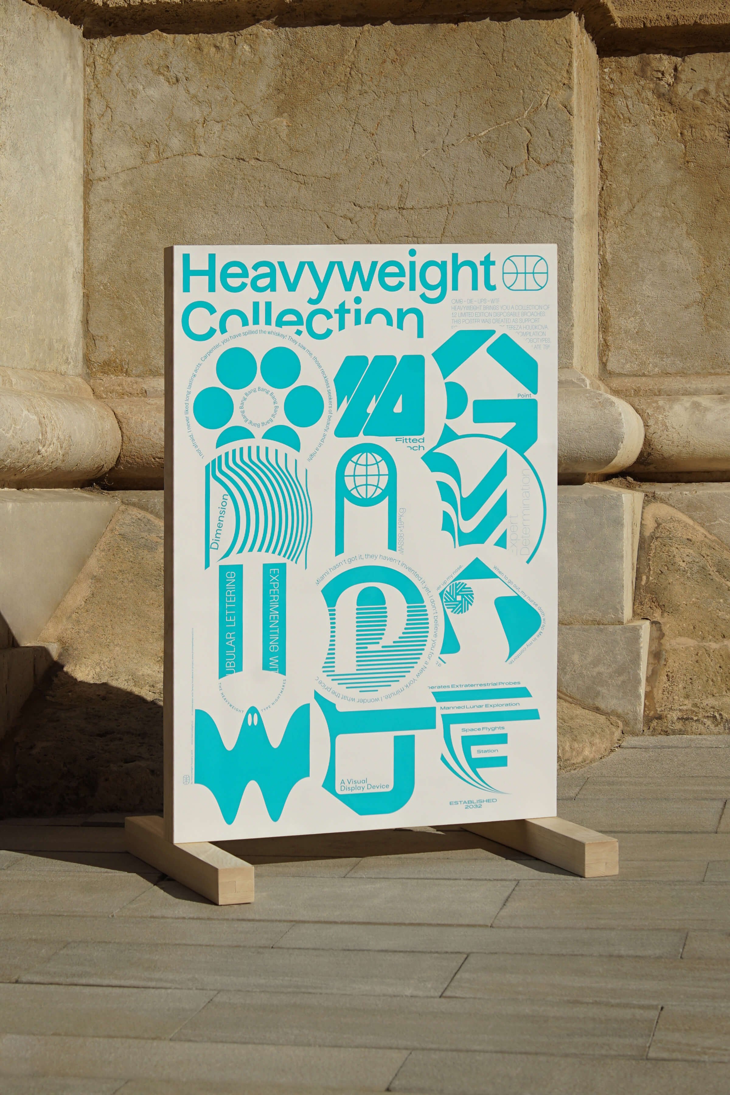 Heavy Collection Blue Poster 1
