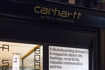 Topol font in use by Carhartt 1