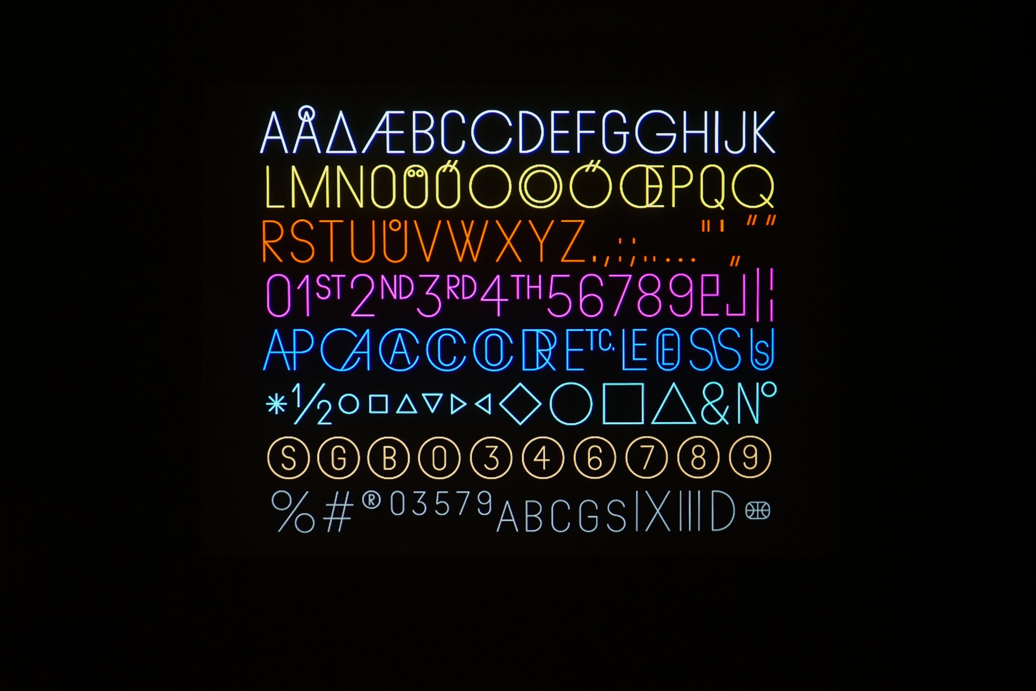 Premiére Font Character Set Overview